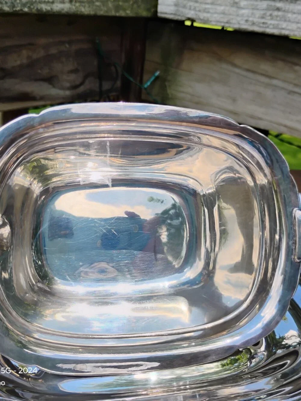 Reed and Barton Mayflower 5000 silver plated gravy boat with under plate made 19